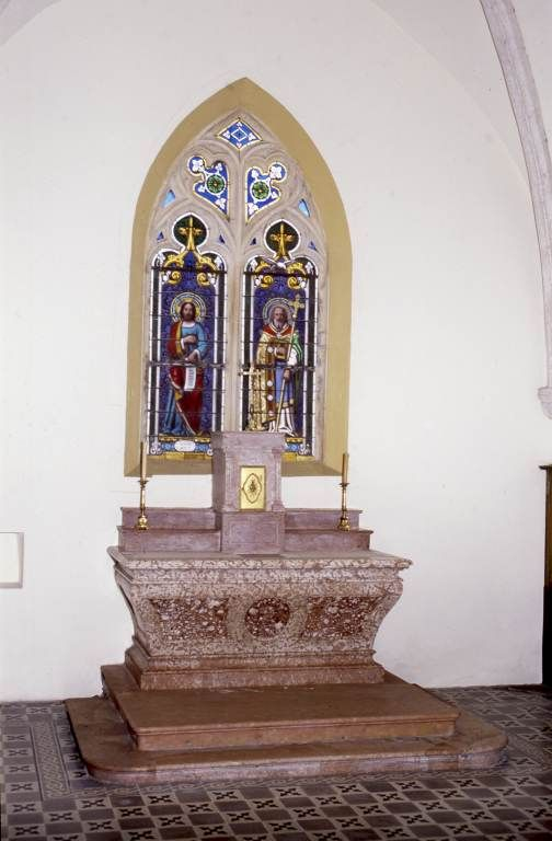 Maître-autel. © Michel Rosso / Région Bourgogne-Franche-Comté, Inventaire du patrimoine - 2001