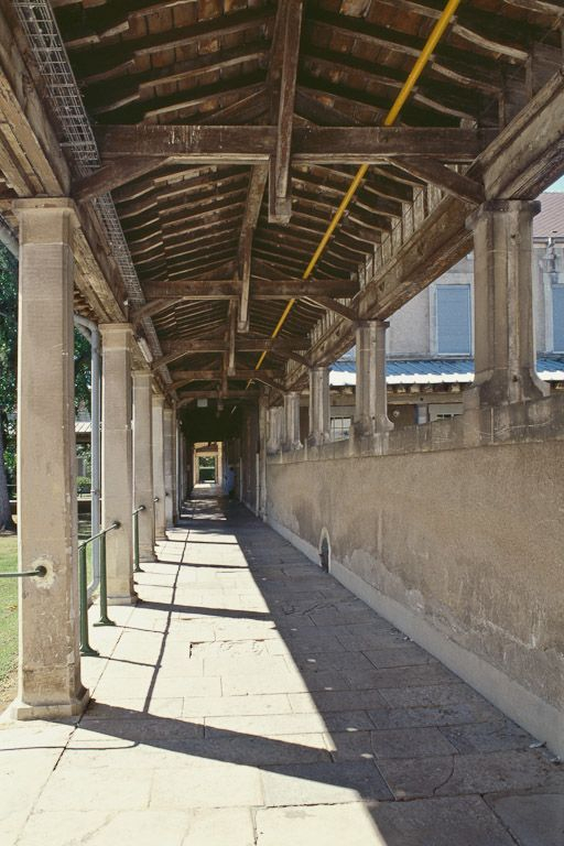 Galerie de liaison, intérieur. © Jean-Luc Duthu / Région Bourgogne-Franche-Comté, Inventaire du patrimoine - 2001