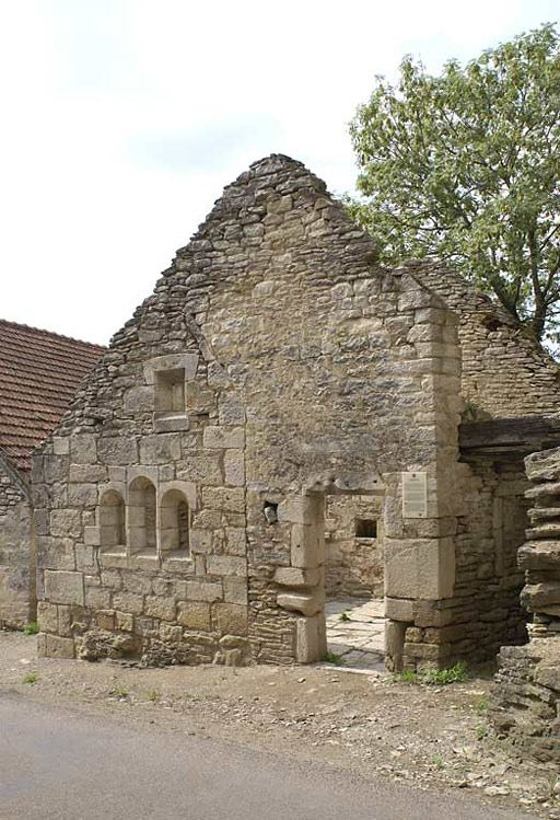 Chapelle, élévation est, en 2002. © Michel Thierry / Région Bourgogne-Franche-Comté, Inventaire du patrimoine - 2002