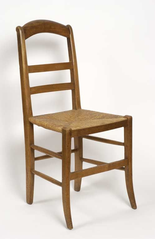 Vue d'une chaise. © Michel Thierry / Région Bourgogne-Franche-Comté, Inventaire du patrimoine - 2002