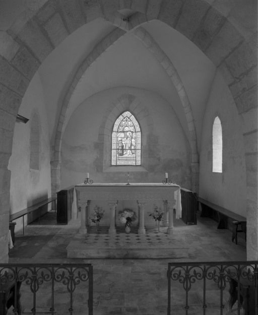 Choeur. © Michel Rosso / Région Bourgogne-Franche-Comté, Inventaire du patrimoine - 2002