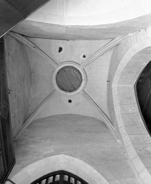 Vestibule : voûte. © Michel Rosso / Région Bourgogne-Franche-Comté, Inventaire du patrimoine - 2002
