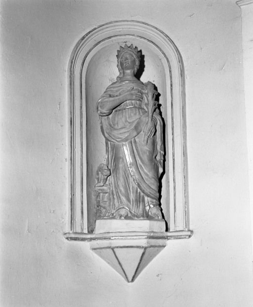 Sainte Catherine. © Michel Rosso / Région Bourgogne-Franche-Comté, Inventaire du patrimoine - 2002