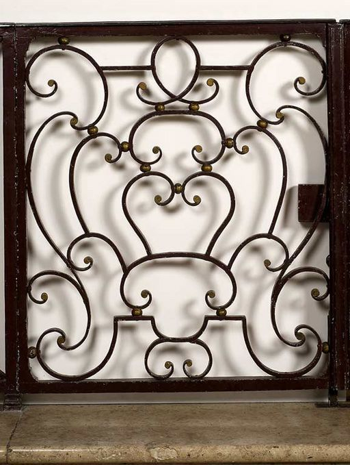 Détail du portillon © Michel Thierry / Région Bourgogne-Franche-Comté, Inventaire du patrimoine - 2003