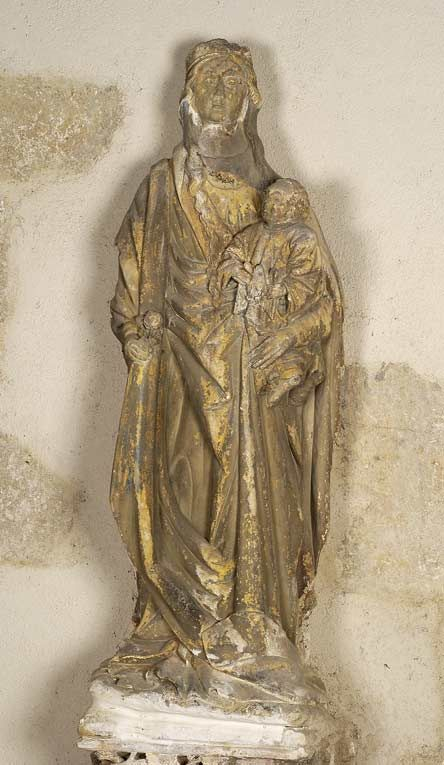 Vue d'ensemble de la statue seule © Michel Thierry / Région Bourgogne-Franche-Comté, Inventaire du patrimoine - 2003