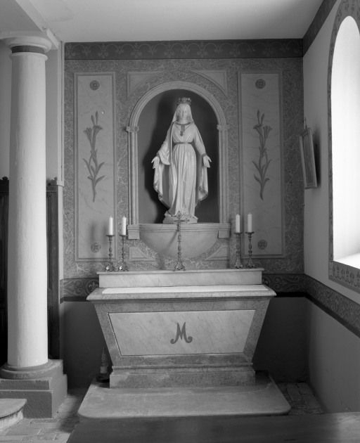 Autel-retable de l'Immaculée conception. © Michel Rosso / Région Bourgogne-Franche-Comté, Inventaire du patrimoine - 2003