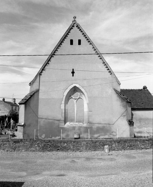 Chevet. © Michel Rosso / Région Bourgogne-Franche-Comté, Inventaire du patrimoine - 2003