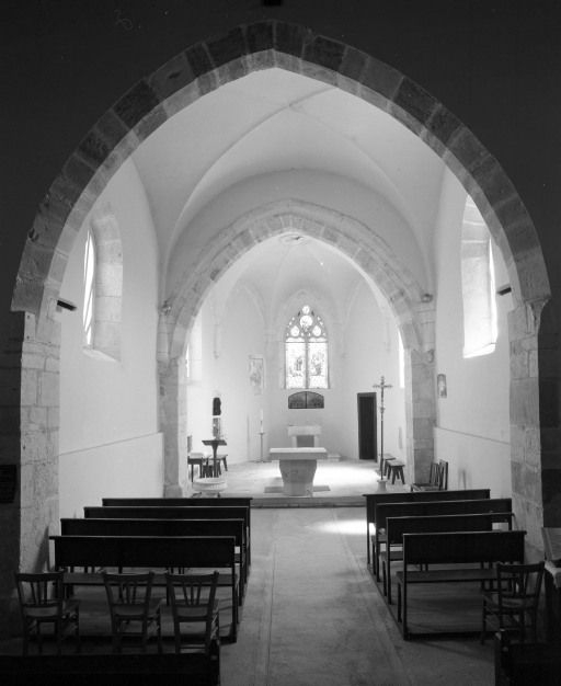 Vue rapprochée du choeur. © Michel Rosso / Région Bourgogne-Franche-Comté, Inventaire du patrimoine - 2003