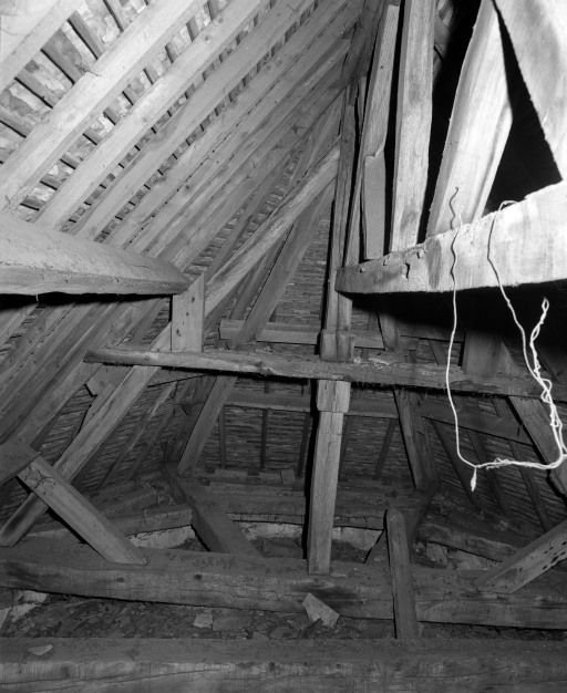 Comble du choeur. © Michel Rosso / Région Bourgogne-Franche-Comté, Inventaire du patrimoine - 2003