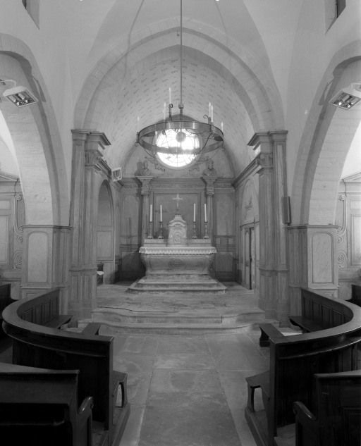 Vue rapprochée du choeur. © Michel Rosso / Région Bourgogne-Franche-Comté, Inventaire du patrimoine - 2003