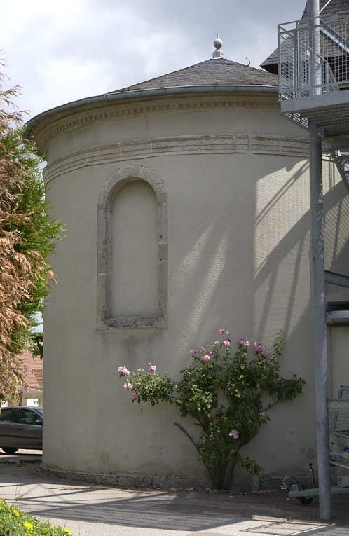 Chevet de la chapelle. © Michel Thierry / Région Bourgogne-Franche-Comté, Inventaire du patrimoine - 2004