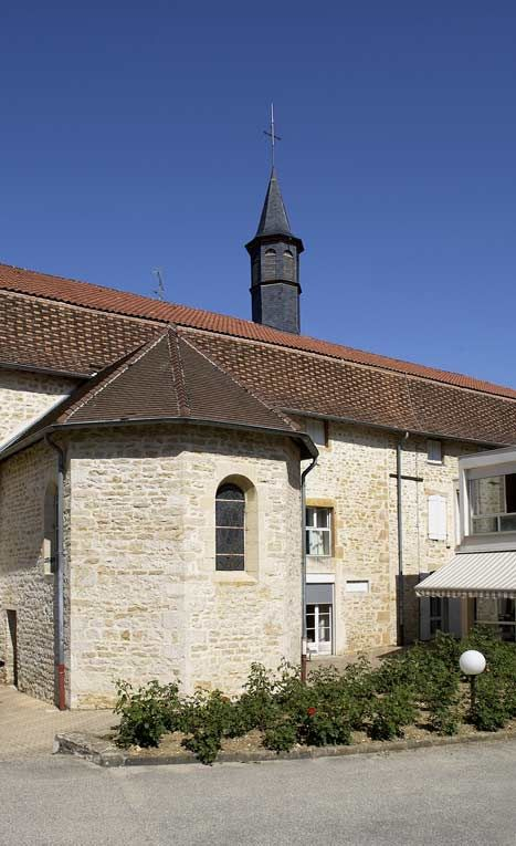 Façade postérieure. © Michel Thierry / Région Bourgogne-Franche-Comté, Inventaire du patrimoine - 2004