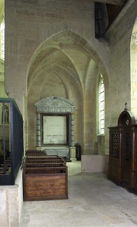 Vue d'ensemble de la chapelle latérale sud. © Michel Thierry / Région Bourgogne-Franche-Comté, Inventaire du patrimoine - 2005