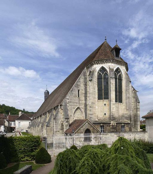Vue d'ensemble du choeur et de la chapelle du revestiaire. © Michel Thierry / Région Bourgogne-Franche-Comté, Inventaire du patrimoine - 2005