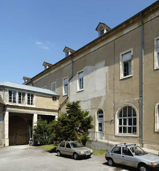 Elévation ouest de l'aile droite. © Michel Thierry / Région Bourgogne-Franche-Comté, Inventaire du patrimoine - 2006