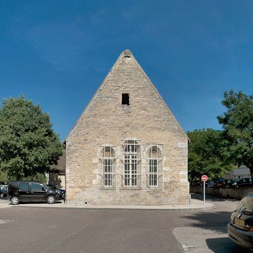 Elévation postérieure (chevet de l'ancienne chapelle). © Pierre-Marie Barbe-Richaud / Région Bourgogne-Franche-Comté, Inventaire du patrimoine - 2008