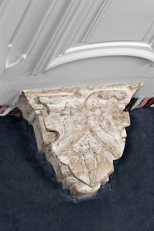 Culot de la chambre dite de la Maîtresse. © Thierry Kuntz / Région Bourgogne-Franche-Comté, Inventaire du patrimoine - 2008