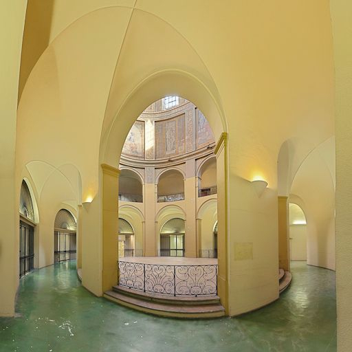 Rotonde (ancienne chapelle). © Pierre-Marie Barbe-Richaud / Région Bourgogne-Franche-Comté, Inventaire du patrimoine - 2008