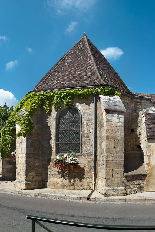 Chevet de la chapelle. © Pierre-Marie Barbe-Richaud / Région Bourgogne-Franche-Comté, Inventaire du patrimoine - 2008