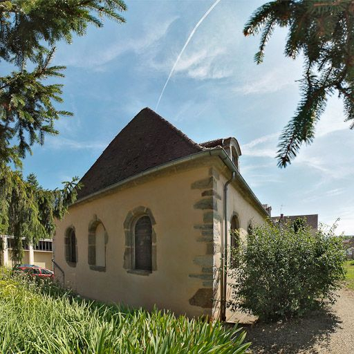 Elévation droite (ancienne chapelle). © Pierre-Marie Barbe-Richaud / Région Bourgogne-Franche-Comté, Inventaire du patrimoine - 2009