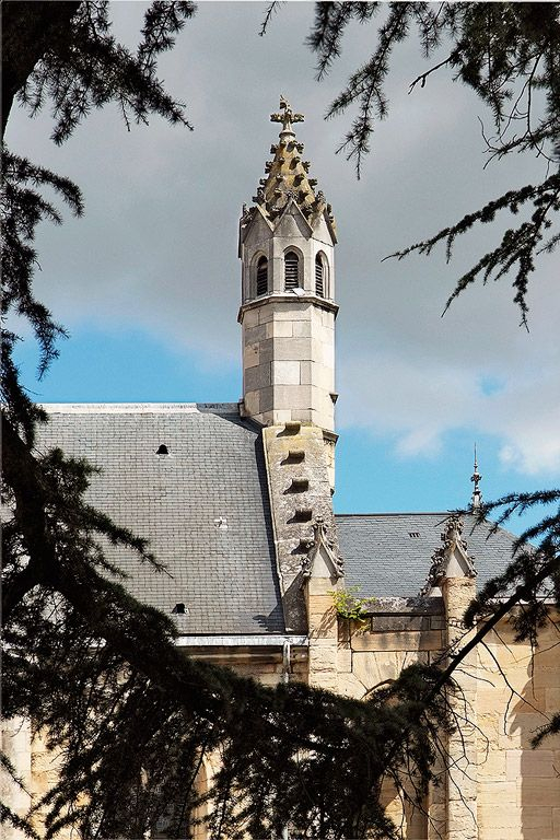 Clocheton sur le pignon arrière de la chapelle. © Jean-Luc Duthu / Région Bourgogne-Franche-Comté, Inventaire du patrimoine - 2009