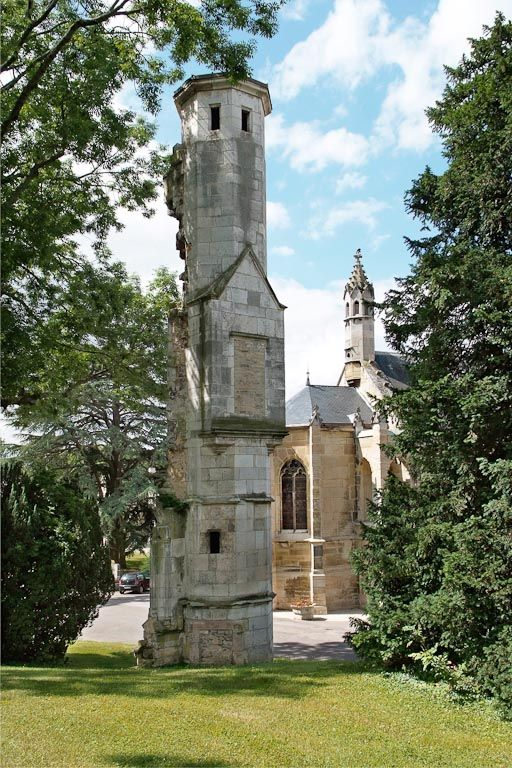 Tourelle d'escalier de l'ancien oratoire. © Jean-Luc Duthu / Région Bourgogne-Franche-Comté, Inventaire du patrimoine - 2009