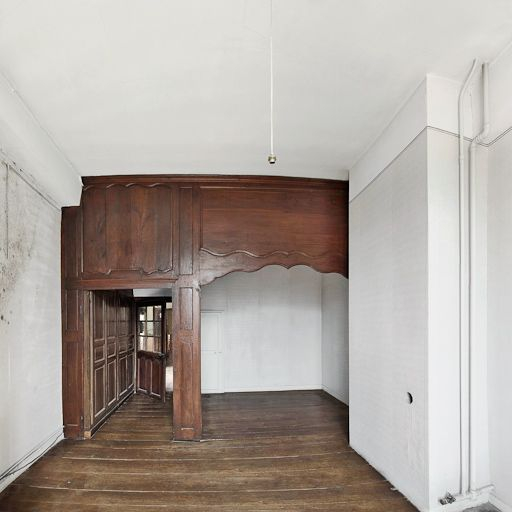 Alcôve d'une chambre de soeurs. © Pierre-Marie Barbe-Richaud / Région Bourgogne-Franche-Comté, Inventaire du patrimoine - 2009