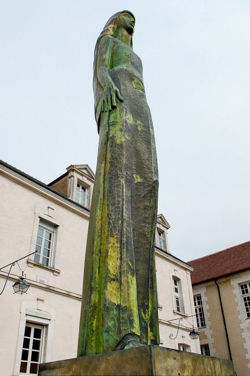 Détail : figure centrale représentant le Présent. © Jean-Luc Duthu / Région Bourgogne-Franche-Comté, Inventaire du patrimoine - 2009