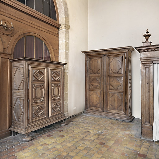 Vue d'ensemble en 2010 (armoire contre la cloison à gauche). © Thierry Kuntz / Région Bourgogne-Franche-Comté, Inventaire du patrimoine - 2010