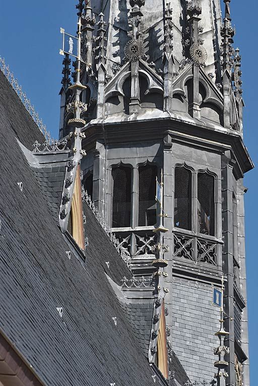 Détail du clocher. © Thierry Kuntz / Région Bourgogne-Franche-Comté, Inventaire du patrimoine - 2010