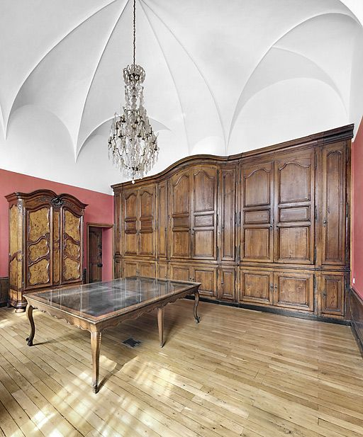 Salle de réunion des recteurs. © Thierry Kuntz / Région Bourgogne-Franche-Comté, Inventaire du patrimoine - 2010