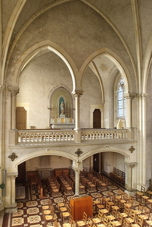 Chapelle : les chapelles droites. © Pierre-Marie Barbe-Richaud / Région Bourgogne-Franche-Comté, Inventaire du patrimoine - 2010 Chapelle : les chapelles droites. © Pierre-Marie Barbe-Richaud / Région Bourgogne-Franche-Comté, Inventaire du patrimoine - 2010