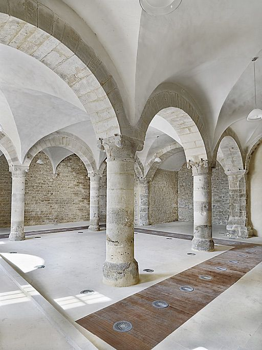 Salle voûtée. © Thierry Kuntz / Région Bourgogne-Franche-Comté, Inventaire du patrimoine - 2010