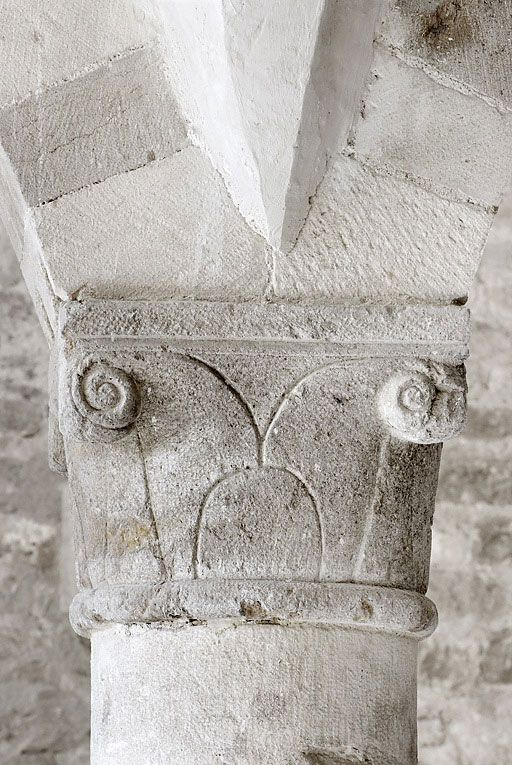 Salle voûtée, détail. © Thierry Kuntz / Région Bourgogne-Franche-Comté, Inventaire du patrimoine - 2010