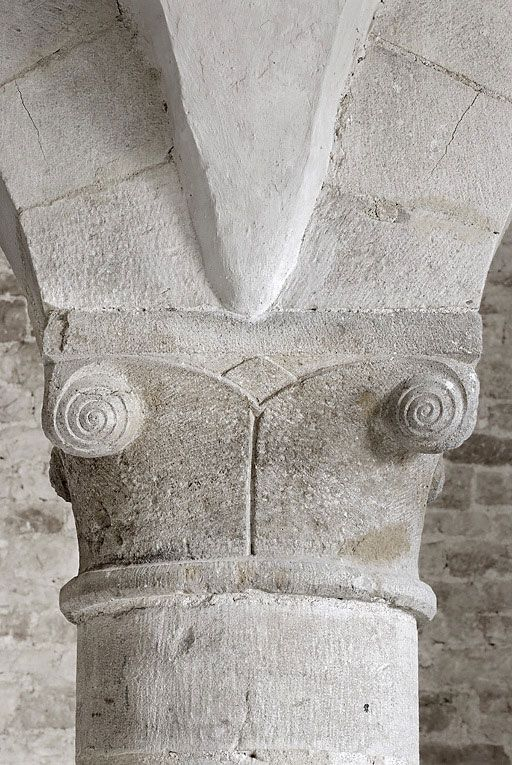 Salle voûtée, détail. © Thierry Kuntz / Région Bourgogne-Franche-Comté, Inventaire du patrimoine - 2010