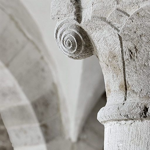 Salle voûtée, détail. © Thierry Kuntz / Région Bourgogne-Franche-Comté, Inventaire du patrimoine - 2010