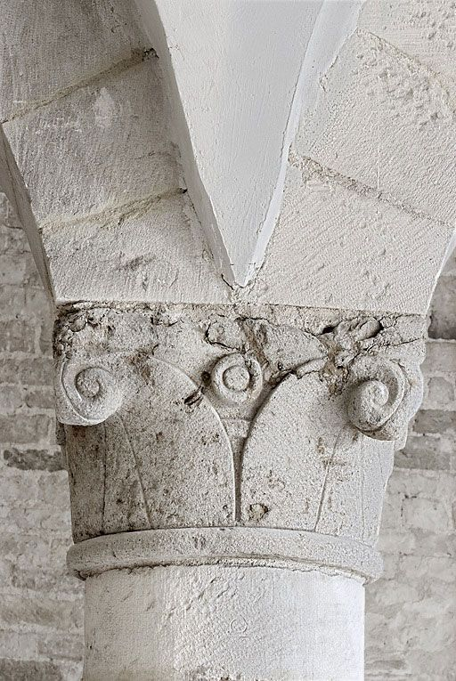 Salle voûtée, détail. © Thierry Kuntz / Région Bourgogne-Franche-Comté, Inventaire du patrimoine - 2010