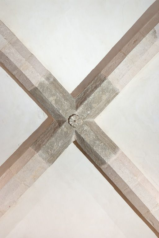 Clef de voûte du choeur. © Pierre-Marie Barbe-Richaud / Région Bourgogne-Franche-Comté, Inventaire du patrimoine - 2011