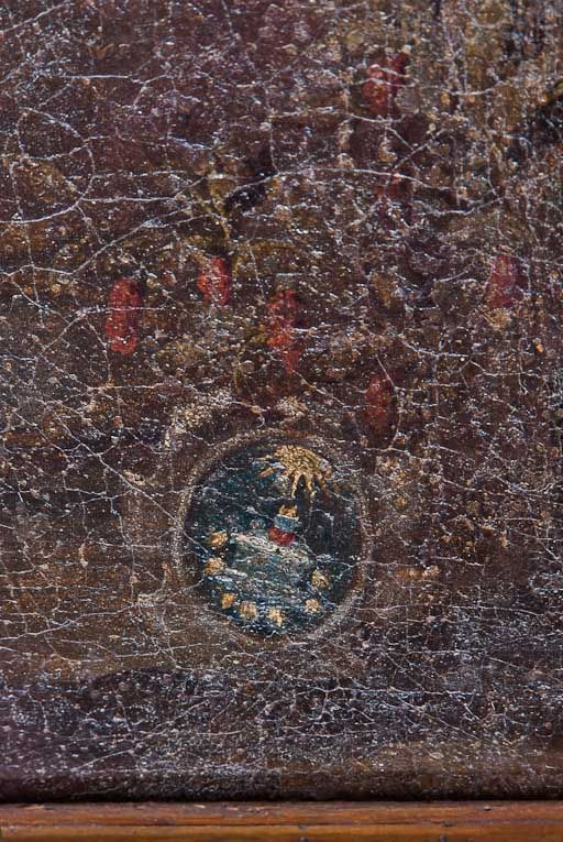 Détail des armoiries. © Pierre-Marie Barbe-Richaud / Région Bourgogne-Franche-Comté, Inventaire du patrimoine - 2011