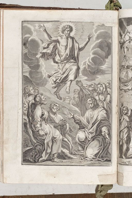 Estampe : L'Ascension. © Pierre-Marie Barbe-Richaud / Région Bourgogne-Franche-Comté, Inventaire du patrimoine - 2011