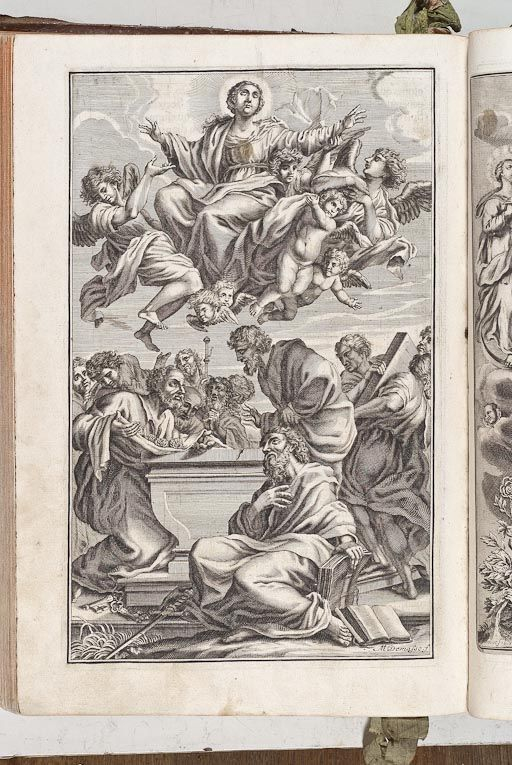 Estampe : l'Assomption. © Pierre-Marie Barbe-Richaud / Région Bourgogne-Franche-Comté, Inventaire du patrimoine - 2011