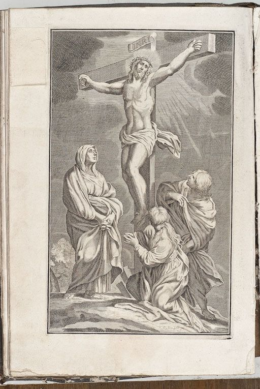 Estampe : Calvaire. © Pierre-Marie Barbe-Richaud / Région Bourgogne-Franche-Comté, Inventaire du patrimoine - 2011