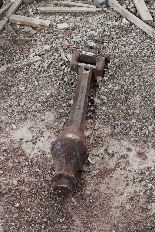 Ancien battant. © Pierre-Marie Barbe-Richaud / Région Bourgogne-Franche-Comté, Inventaire du patrimoine - 2011