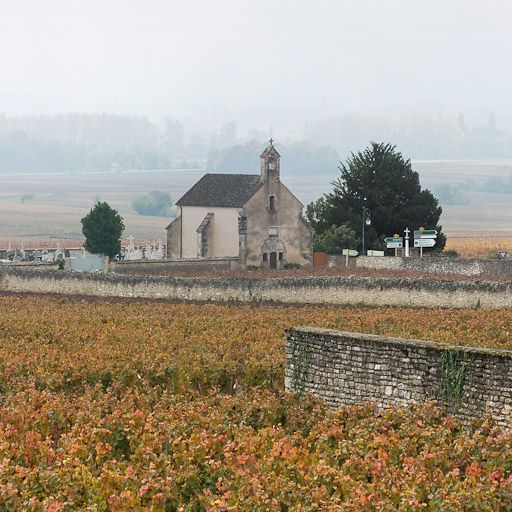 Vue d'ensemble avec le cimetière. © Pierre-Marie Barbe-Richaud / Région Bourgogne-Franche-Comté, Inventaire du patrimoine - 2011 Vue d'ensemble avec le cimetière. © Pierre-Marie Barbe-Richaud / Région Bourgogne-Franche-Comté, Inventaire du patrimoine - 2011