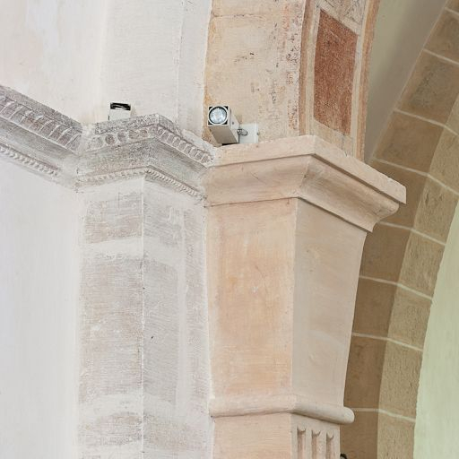 Détail de l'angle antérieur droit du choeur. © Pierre-Marie Barbe-Richaud / Région Bourgogne-Franche-Comté, Inventaire du patrimoine - 2011