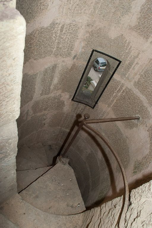 Escalier en vis du comble. © Pierre-Marie Barbe-Richaud / Région Bourgogne-Franche-Comté, Inventaire du patrimoine - 2011