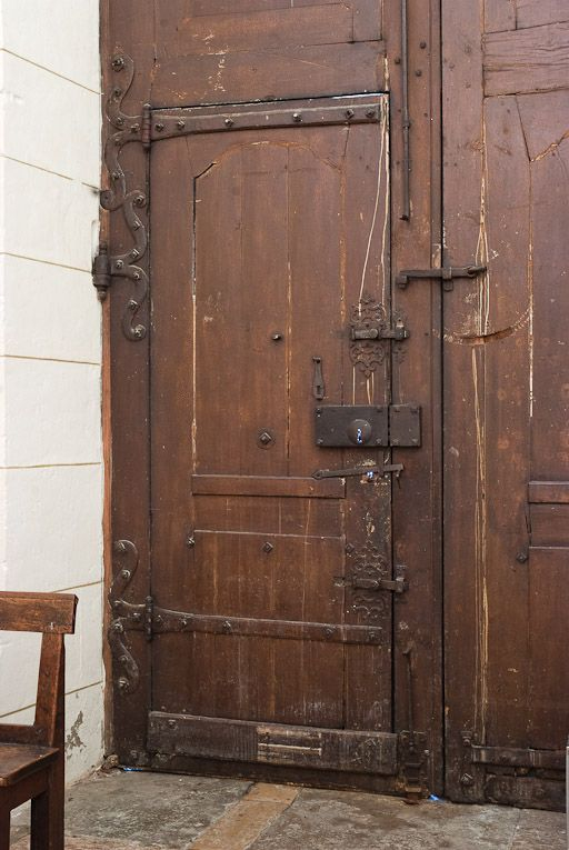 Porte d'entrée principale. © Pierre-Marie Barbe-Richaud / Région Bourgogne-Franche-Comté, Inventaire du patrimoine - 2011