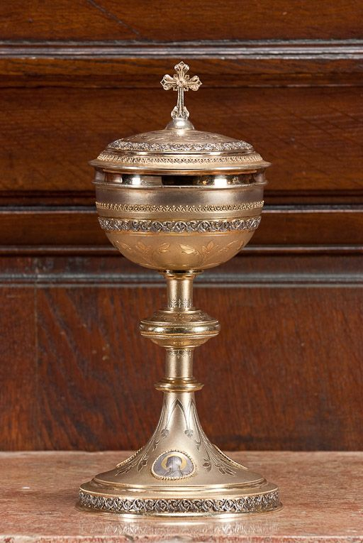 Ciboire. © Pierre-Marie Barbe-Richaud / Région Bourgogne-Franche-Comté, Inventaire du patrimoine - 2011