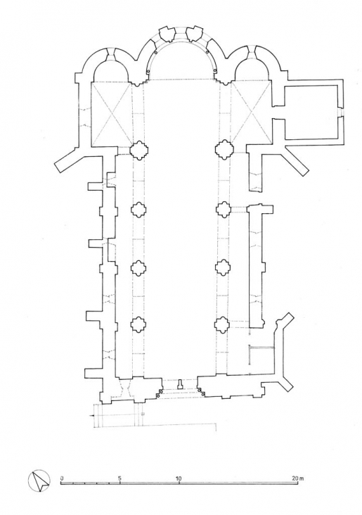 Plan. © Alain Morelière, A.P.A.I.G (Atelier de photogrammétrie architecturale de l'Inventaire général) / Région Bourgogne-Franche-Comté, Inventaire du patrimoine - 2012
