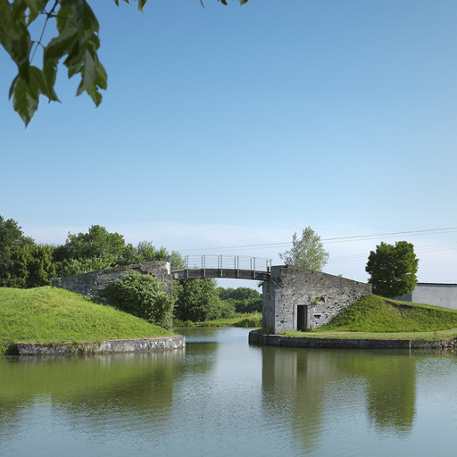 Vue de la passerelle haute, de face. © Thierry Kuntz / Région Bourgogne-Franche-Comté, Inventaire du patrimoine - 2013
